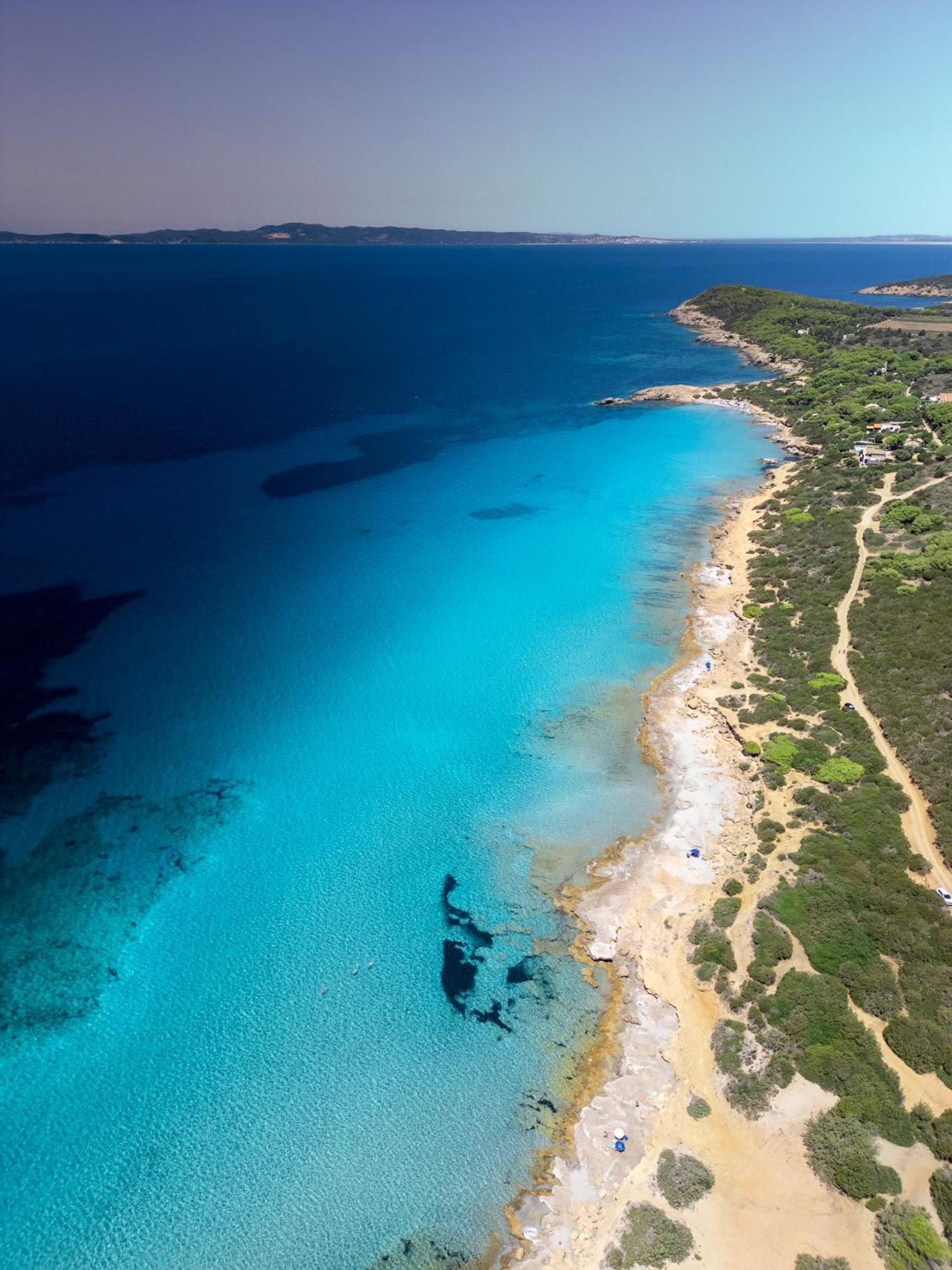 Rustico Porto Pino 30 Mt Dalla Spiaggia المظهر الخارجي الصورة