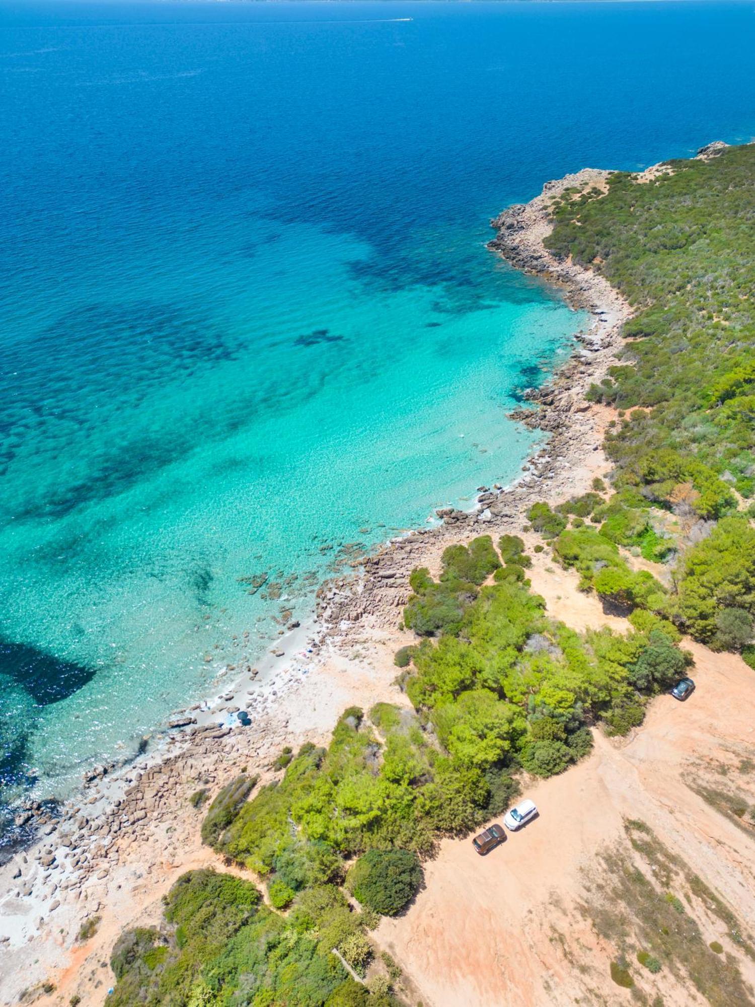 Rustico Porto Pino 30 Mt Dalla Spiaggia المظهر الخارجي الصورة