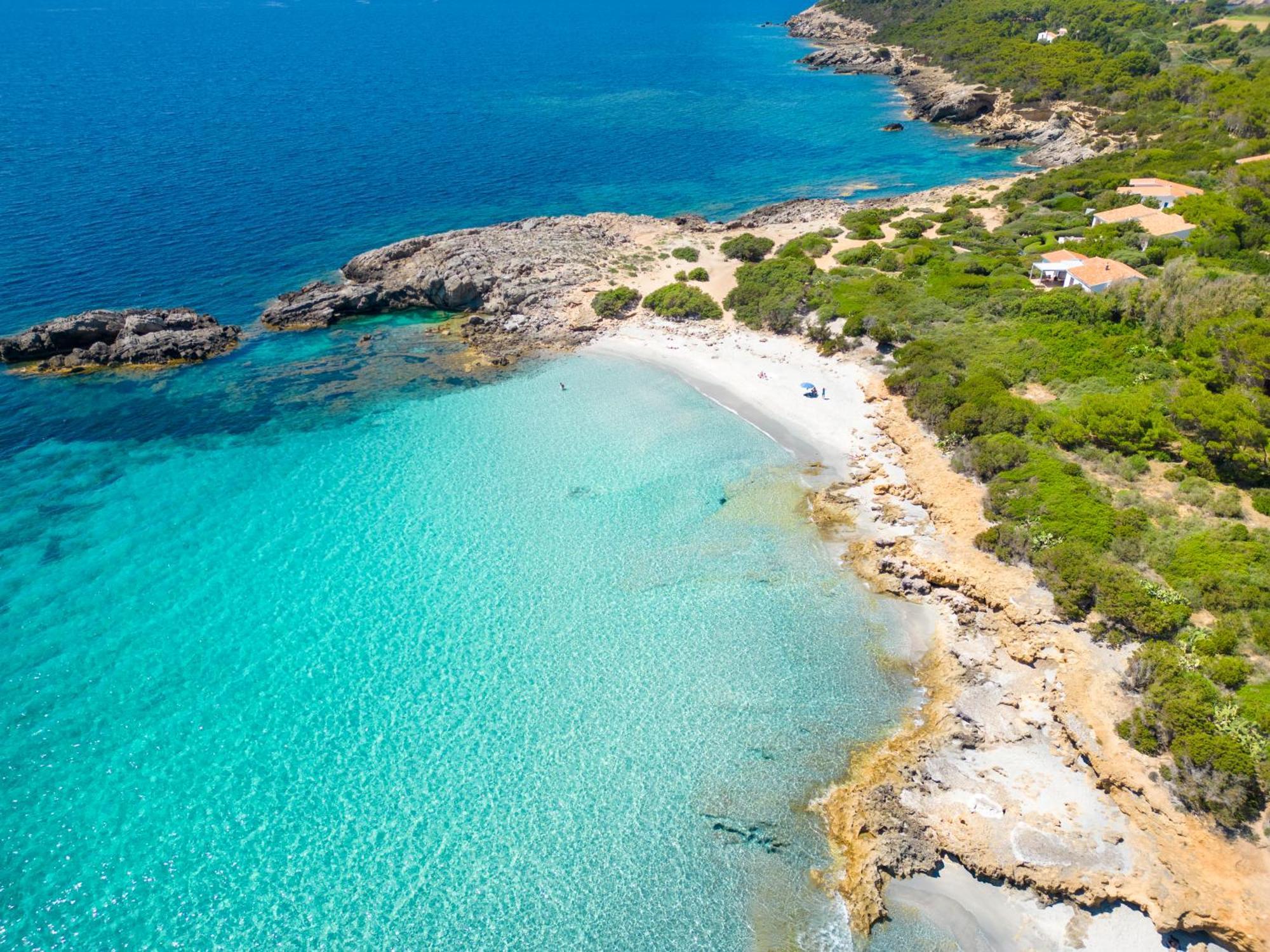 Rustico Porto Pino 30 Mt Dalla Spiaggia المظهر الخارجي الصورة