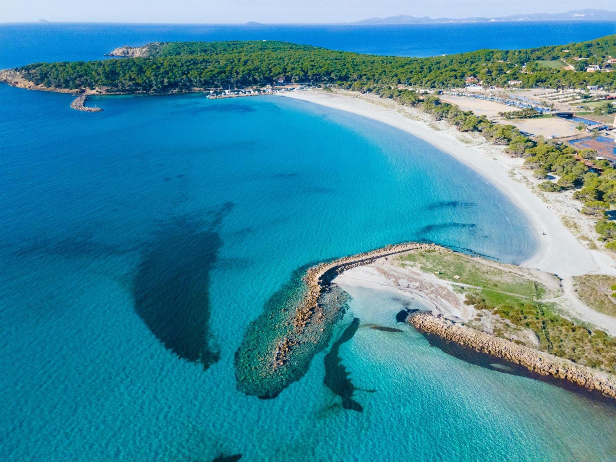 Rustico Porto Pino 30 Mt Dalla Spiaggia المظهر الخارجي الصورة
