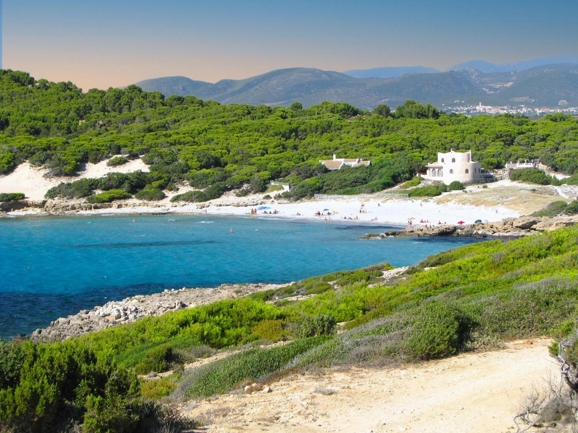 Rustico Porto Pino 30 Mt Dalla Spiaggia المظهر الخارجي الصورة